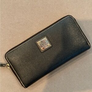 Dooney & Bourke Black Leather Wallet